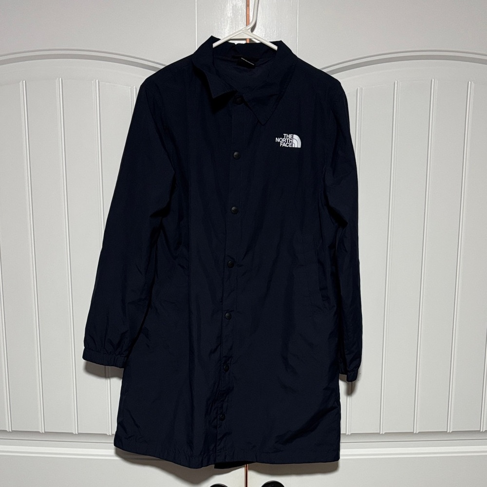 The North Face Windwall USA Flag Mid-length Jacket Size Small